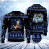 Cartoon Star Wars Characters Womens Christmas Awesome Ugly Sweater - Narides