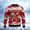 Cat Sleigh To The Top Of The Fridge To The Top Of The Wall Christmas Limited Ugly Sweater - Narides