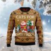 Cats For Everybody Christmas Ugly Sweater - Narides