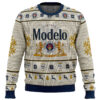 Cerveza Modelo Ugly Christmas Sweater - Holiday Jumper Sweatshirt - Narides