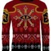 Warhammer 40k Chaos Reigns Khorne Ugly Christmas Sweater | Holiday Jumper – Narides