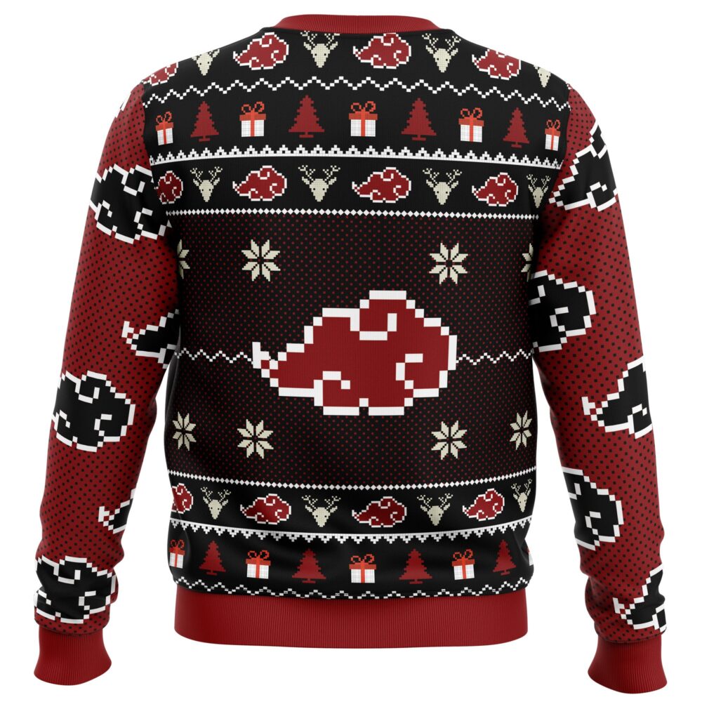 Chibi Akatsuki Ugly Christmas Sweater - Holiday Jumper Sweatshirt - Narides