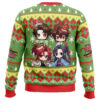 Chibi Christmas Rurouni Kenshin Samurai X Ugly Christmas Sweater - Holiday Jumper Sweatshirt - Narides