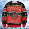 Chibi Deadpool Jolly Guy In Red Christmas Awesome Ugly Sweater - Narides