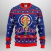 Chicago Cubs Funny Grinch Party Ideas Christmas Jumper Ugly Sweater - Narides