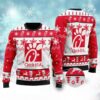 Chickfila Christmas Limited Ugly Sweater - Narides