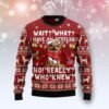 Chihuahua Attitude Christmas Ugly Sweater - Narides