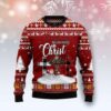 Christian Christmas Christmas Limited Ugly Sweater - Narides