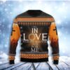 Christian I Feel In Love With The Man Who Died For Me Christmas Christmas Ugly Sweater - Narides