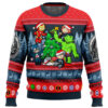 Christmas Avengers Chibi Marvel Comics Ugly Christmas Sweater - Holiday Jumper Sweatshirt - Narides