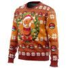 Christmas Charmander Pokemon Ugly Christmas Sweater - Holiday Jumper Sweatshirt - Narides