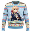 Christmas Doll Violet Evergarden Ugly Christmas Sweater - Holiday Jumper Sweatshirt - Narides