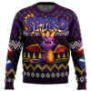 Christmas Dragon Spyro Ugly Christmas Sweater - Holiday Jumper Sweatshirt - Narides