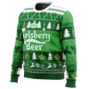 Christmas Drink Carlsberg Beer Ugly Christmas Sweater - Holiday Jumper Sweatshirt - Narides