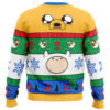 Christmas Finn and Jake Adventure Time Ugly Christmas Sweater - Holiday Jumper Sweatshirt - Narides