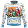 Christmas Food Wars! Ugly Christmas Sweater - Holiday Jumper Sweatshirt - Narides