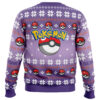 Christmas Gengar Pokemon Ugly Christmas Sweater - Holiday Jumper Sweatshirt - Narides