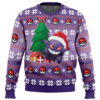 Christmas Gengar Pokemon Ugly Christmas Sweater - Holiday Jumper Sweatshirt - Narides