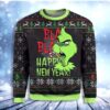 Christmas Grinch Face Womens Christmas Awesome Ugly Sweater - Narides