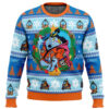 Christmas Jinbe One Piece Ugly Christmas Sweater - Holiday Jumper Sweatshirt - Narides