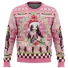 Christmas Nezuko Kamado Demon Slayer Ugly Christmas Sweatshirt - Narides