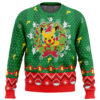 Christmas Pikachu Pokemon Ugly Christmas Sweater - Holiday Jumper Sweatshirt - Narides