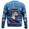 Christmas Shark Santa Jaws Ugly Christmas Sweater - Holiday Jumper Sweatshirt - Narides