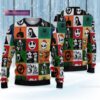 Christmas Skellington And Friends Xmas Ugly Sweater - Narides