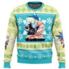 Christmas Snowflakes Promare Christmas Sweater - Holiday Jumper Sweatshirt - Narides