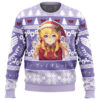 Christmas Soldier Violet Evergarden Ugly Christmas Sweater - Holiday Jumper Sweatshirt - Narides