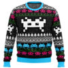 Christmas Space Invaders Ugly Christmas Sweater - Holiday Jumper Sweatshirt - Narides