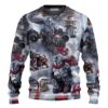 Christmas Star Wars Celebrates The Holidays With The Mandalorian Baby Yoda Christmas S Awesome Ugly Sweater - Narides