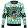 Christmas Tanjiro Kamado Demon Slayer Ugly Christmas Sweatshirt - Narides