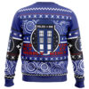 Christmas Through Time And Space Doctor Who Ugly Christmas Sweater - Holiday Jumper Sweatshirt - Narides