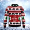 Christmas Tree And Bear Christmas Limited Ugly Sweater - Narides