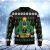 Christmas Tree Rex Drink Beer Christmas Ugly Sweater - Narides