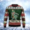 Christmas Tree Rex Womens Christmas Awesome Ugly Sweater - Narides