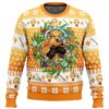 Christmas Zenitsu Agatsuma Demon Slayer Party Ideas Christmas Jumper Limited Ugly Sweater - Narides