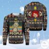 Chucky I Hate People Horror Doll Christmas Limited Ugly Sweater - Narides