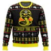 Cobra Kai Sweep The Leg Karate Kid Ugly Christmas Sweater - Holiday Jumper Sweatshirt - Narides