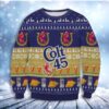 Colt 45 Malt Liquor Christmas Awesome Ugly Sweater - Narides