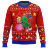 Come and See the Christmas Tree Mario Bros Ugly Christmas Sweater - Holiday Jumper Sweatshirt - Narides