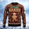 Cookies Lets Get Baked Christmas Christmas Ugly Sweater - Narides