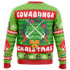 Cowabunga Raphael Christmas Teenage Mutant Ninja Turtles Ugly Christmas Sweater - Holiday Jumper Sweatshirt - Narides