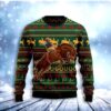 Cowboy On Bucking Horse Christmas Limited Ugly Sweater - Narides