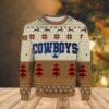 Cowboys Star Foolball Christmas Awesome Ugly Sweater - Narides