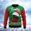 Cowgirl Country Christmas Christmas Limited Ugly Sweater - Narides