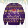 Crown Royal Whisky Purple Christmas Christmas Christmas Christmas Jumper Ugly Sweater - Narides