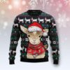 Cute Goat Santa Christmas Awesome Ugly Sweater - Narides