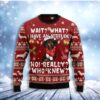 Dachshund Attitude Christmas Ugly Sweater - Narides